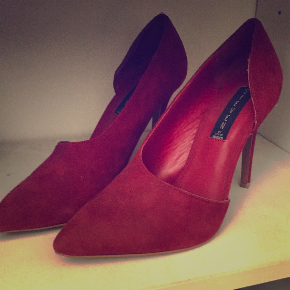 Red Steve Madden Heels